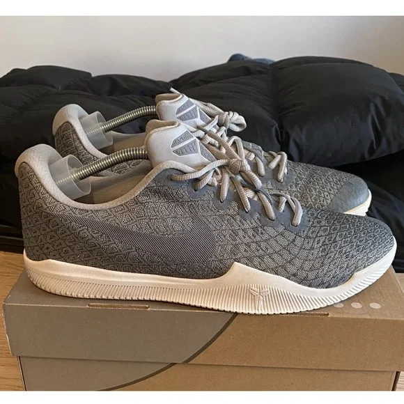 🔥Nike Kobe Mamba Instinct Pure Platinum Gray Athletic Sneakers -Men Size 13 - Picture 11 of 12